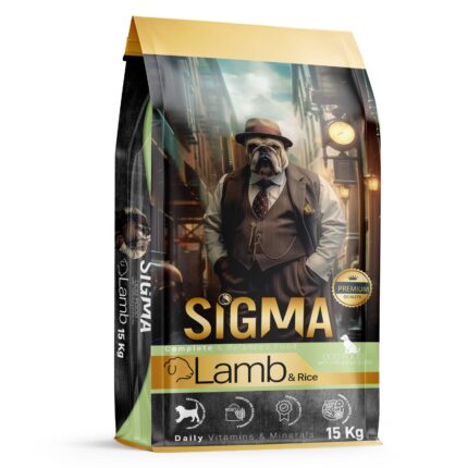 Sigma 15kg dog food with lamb - BOSS series